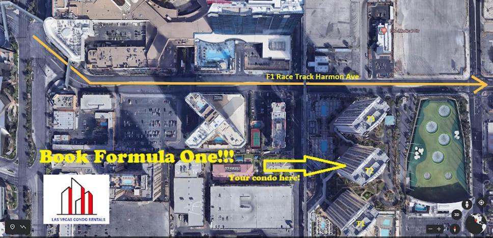 Mgm Signature-28-705 F1 Track & Strip View Balcony Las Vegas Eksteriør billede